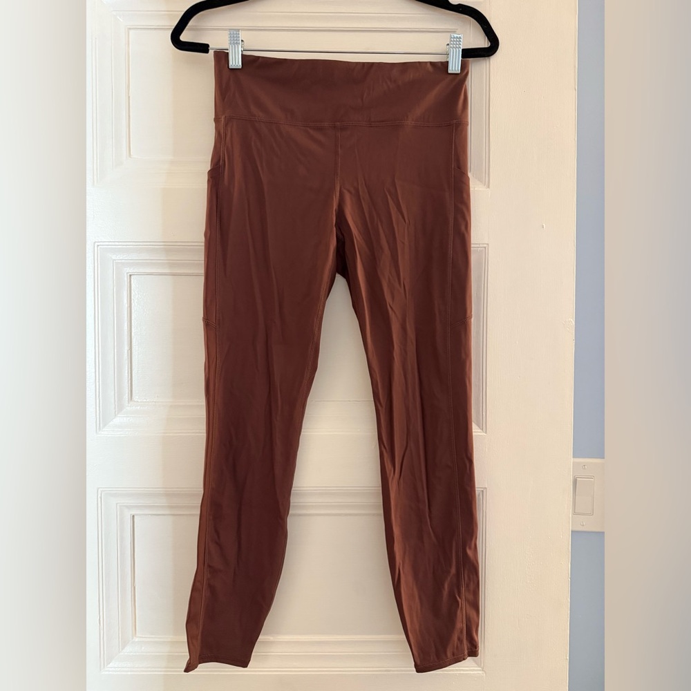 Vuori Stride Legging in Chestnut Womens Size Medium